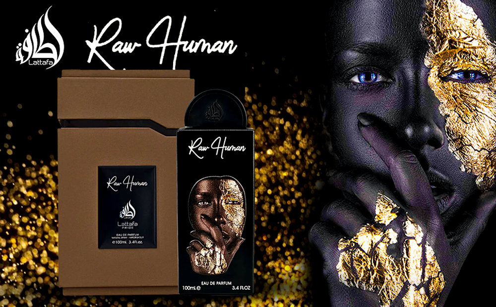 Lattafa Raw Human EDP M 100ml Boxed