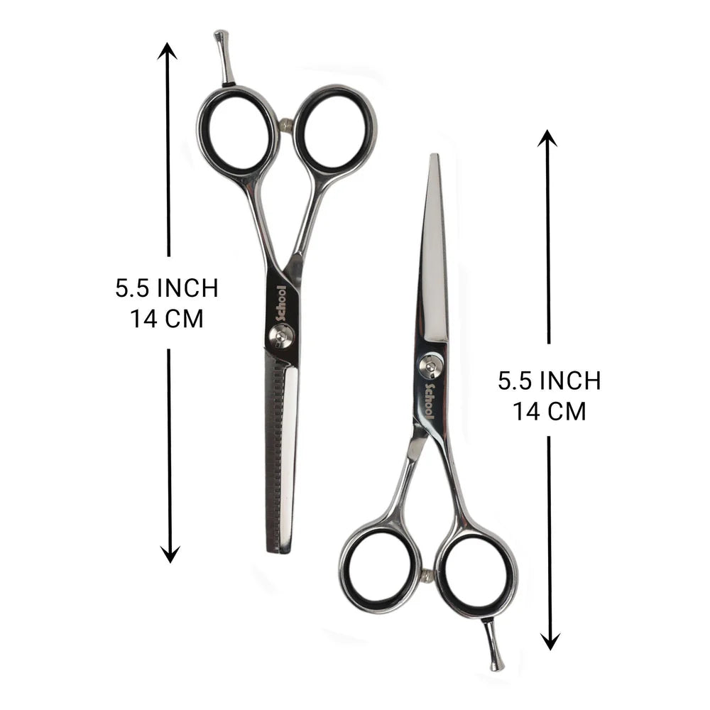 Kiepe Professional Luxury Silver Scissors Blending 5.5 Silver