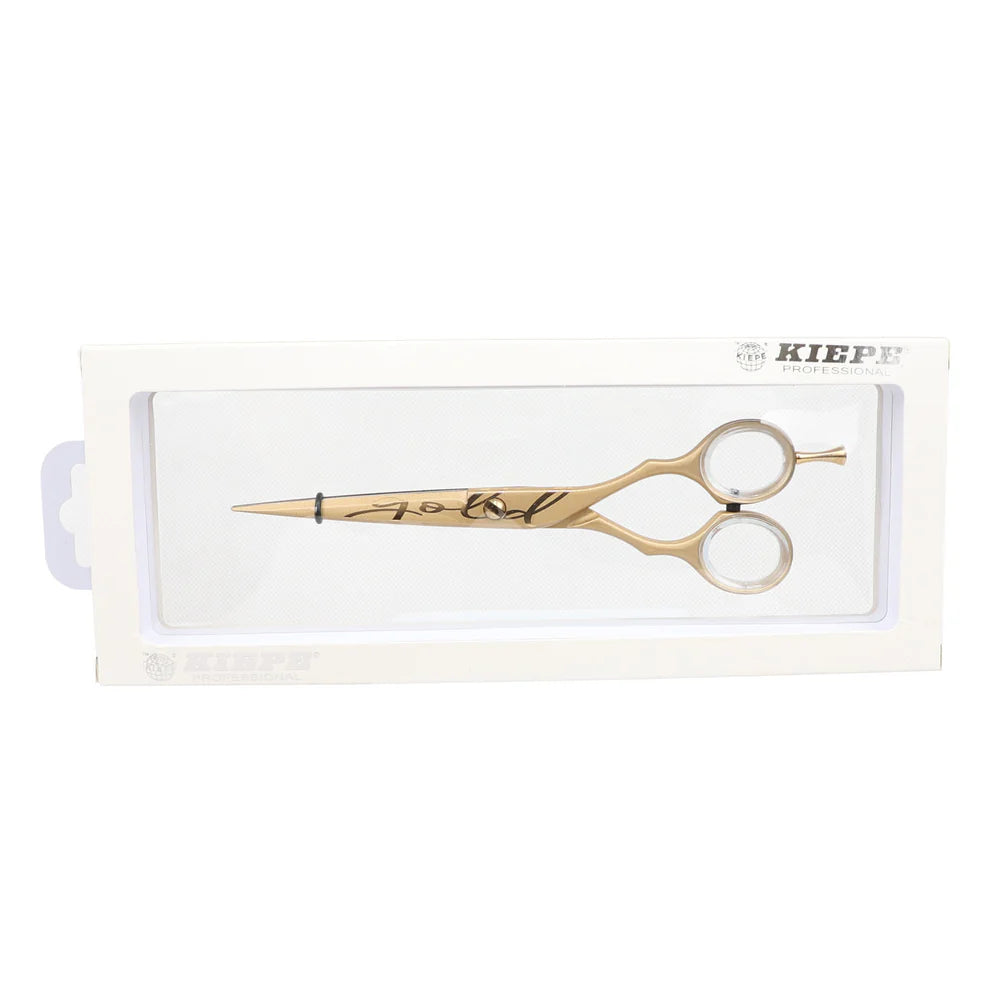 Kiepe Professional Luxury Copper Series Ergonomic Anatomic Scissors 5.5"
