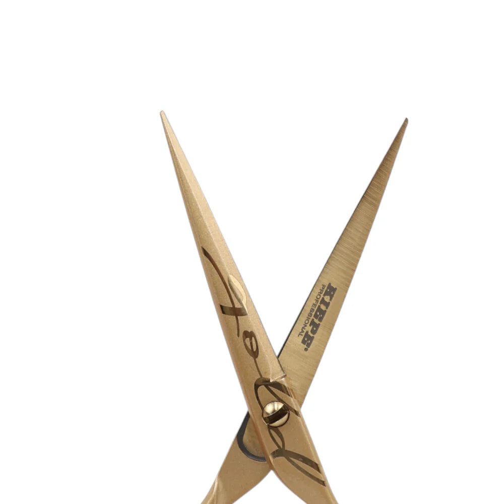 Kiepe Professional Luxury Copper Series 6" Ergonomic Anatomic Scissors