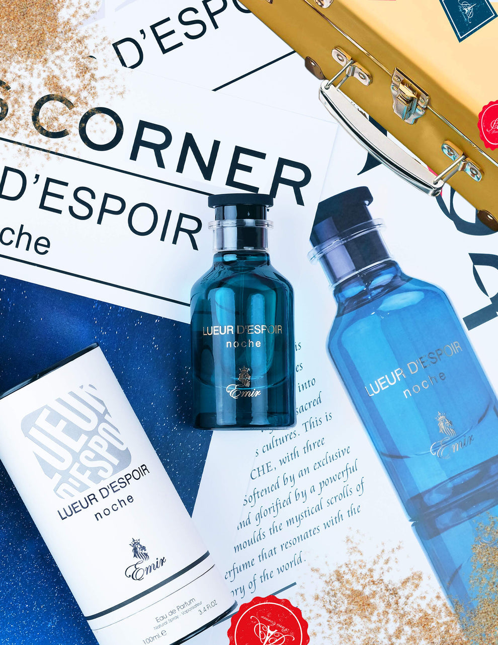 Paris Corner Emir Lueur D'Espoir Noche EDP M 100ml Boxed