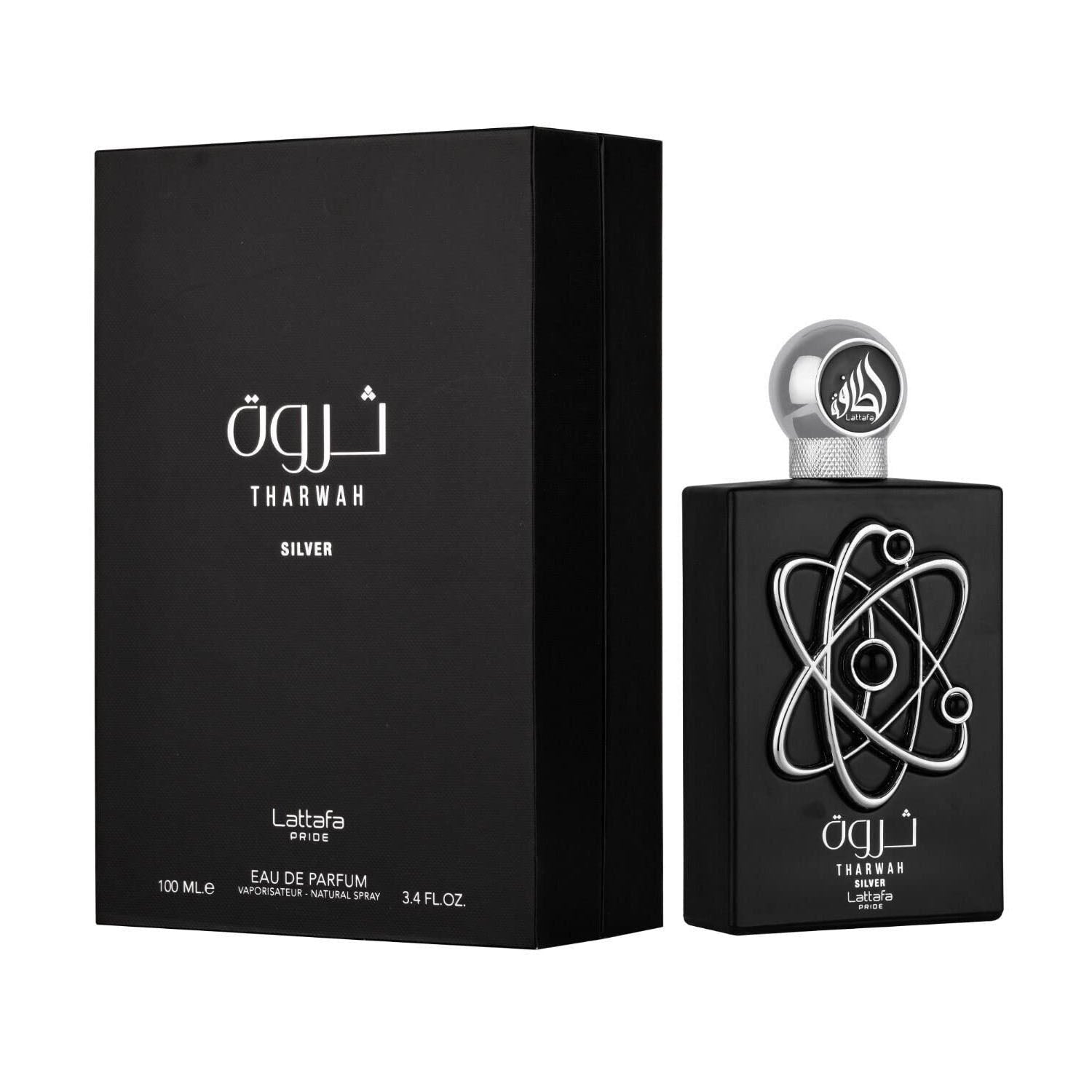 Lattafa Tharwah Silver M EDP 100ml Boxed
