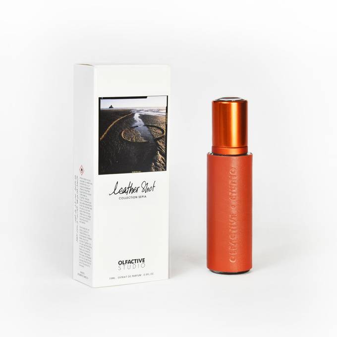 Olfactive Studio Sepia Collection Leather Shot Extrait M 100ml Boxed