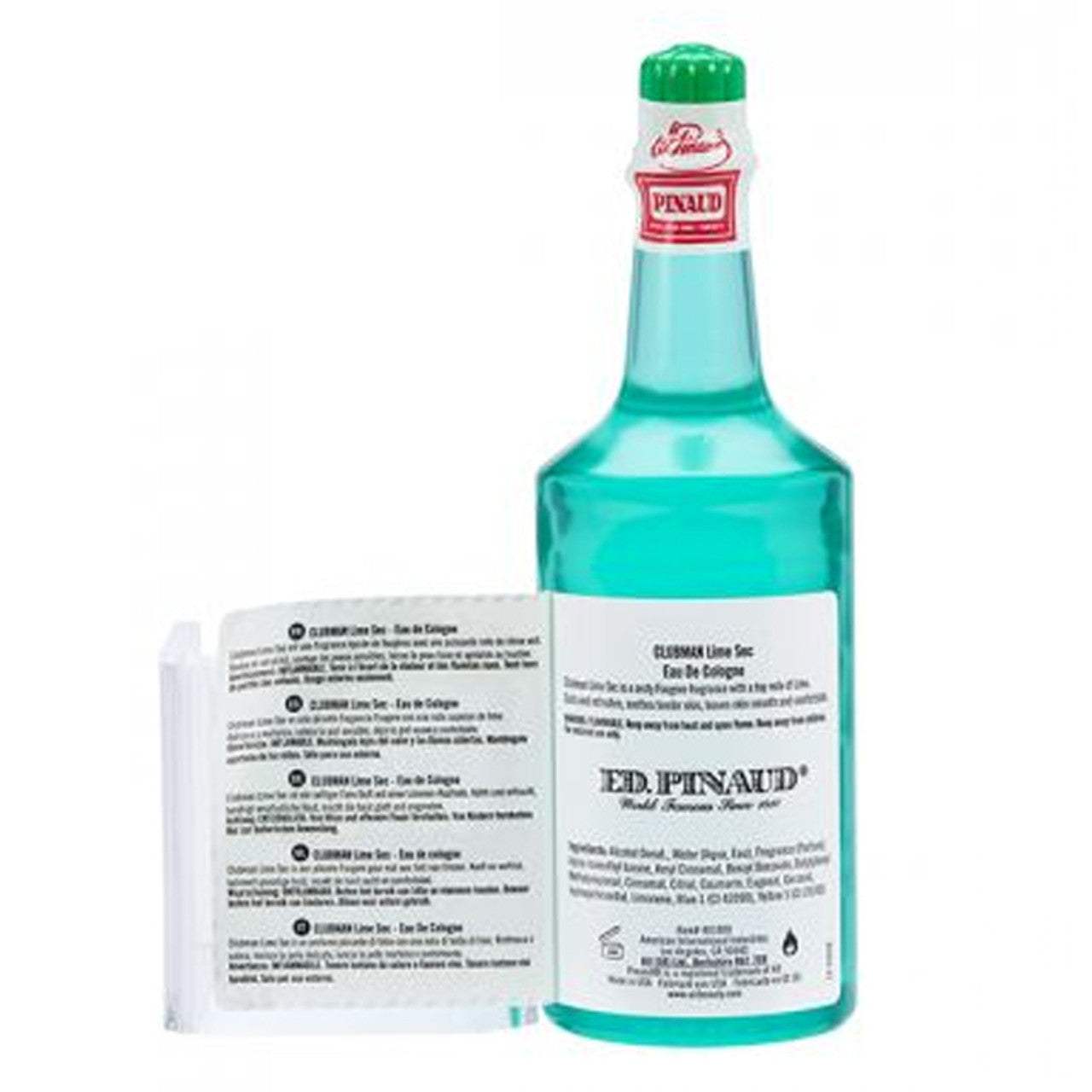 CLUBMAN Lime Sec Eau de Cologne, 12.5 oz
