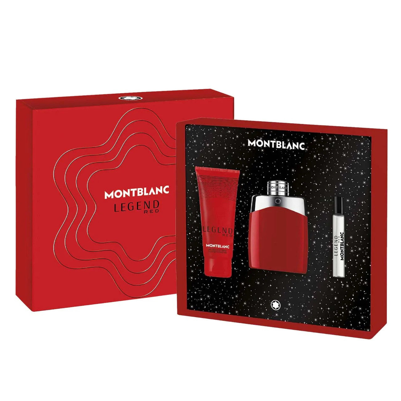 Set - Mont Blanc Legend Red EDP M 100ml Gift Set (with Shower Gel)