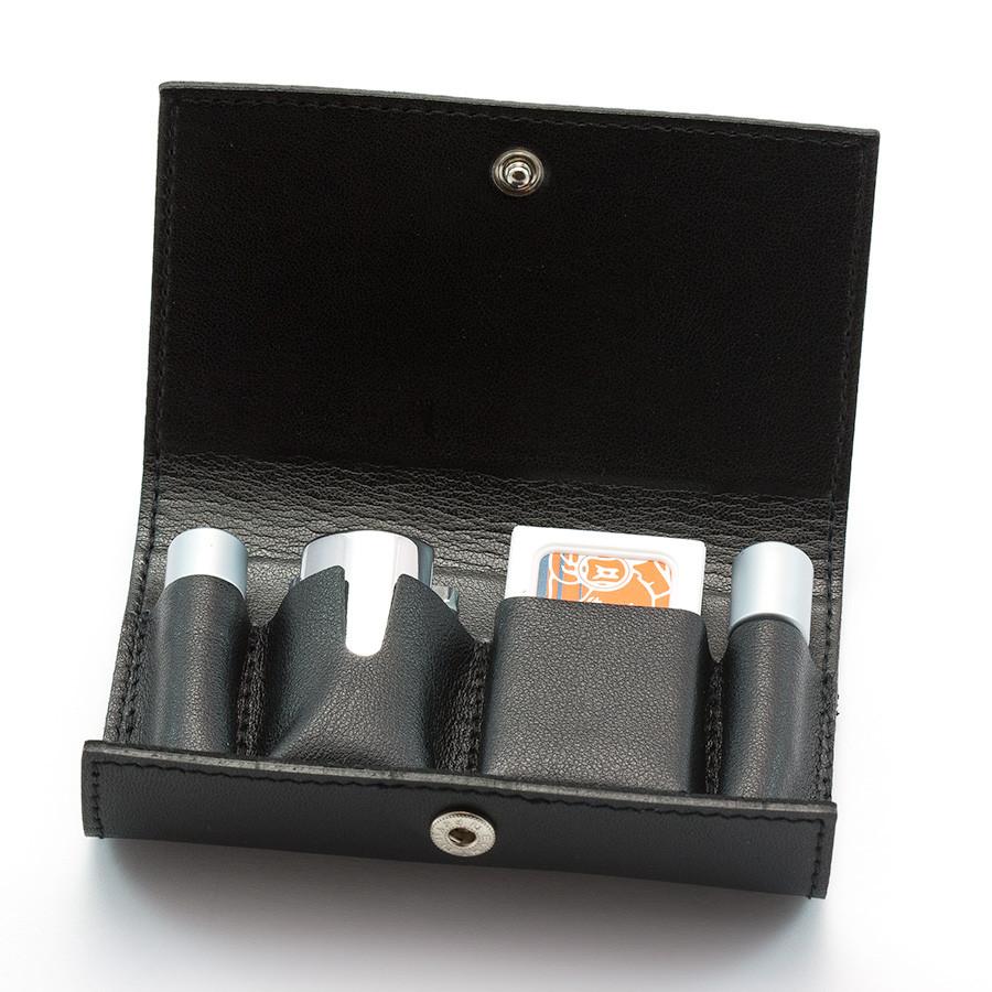 Merkur 46C 3-Piece Travel Razor in Leather Case