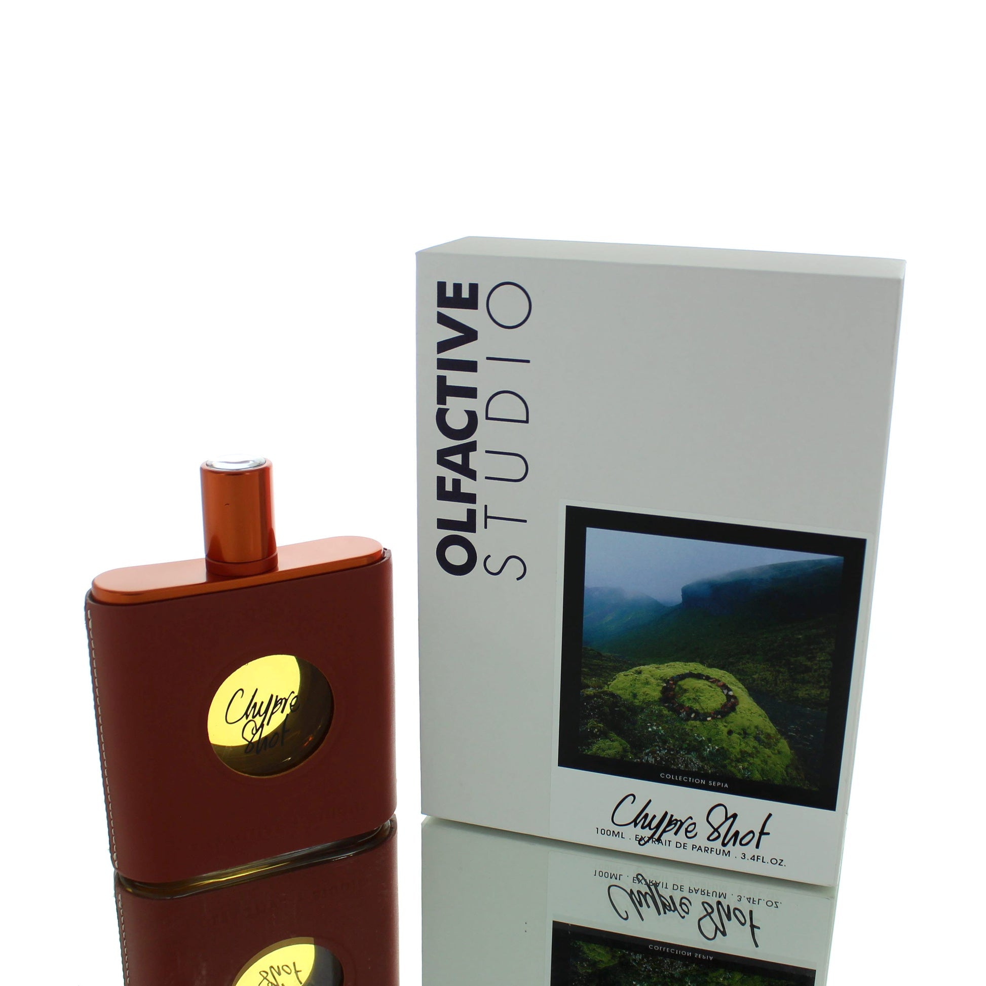 Olfactive Studio Sepia Collection Leather Shot Extrait M 100ml Boxed (Rare Selection)