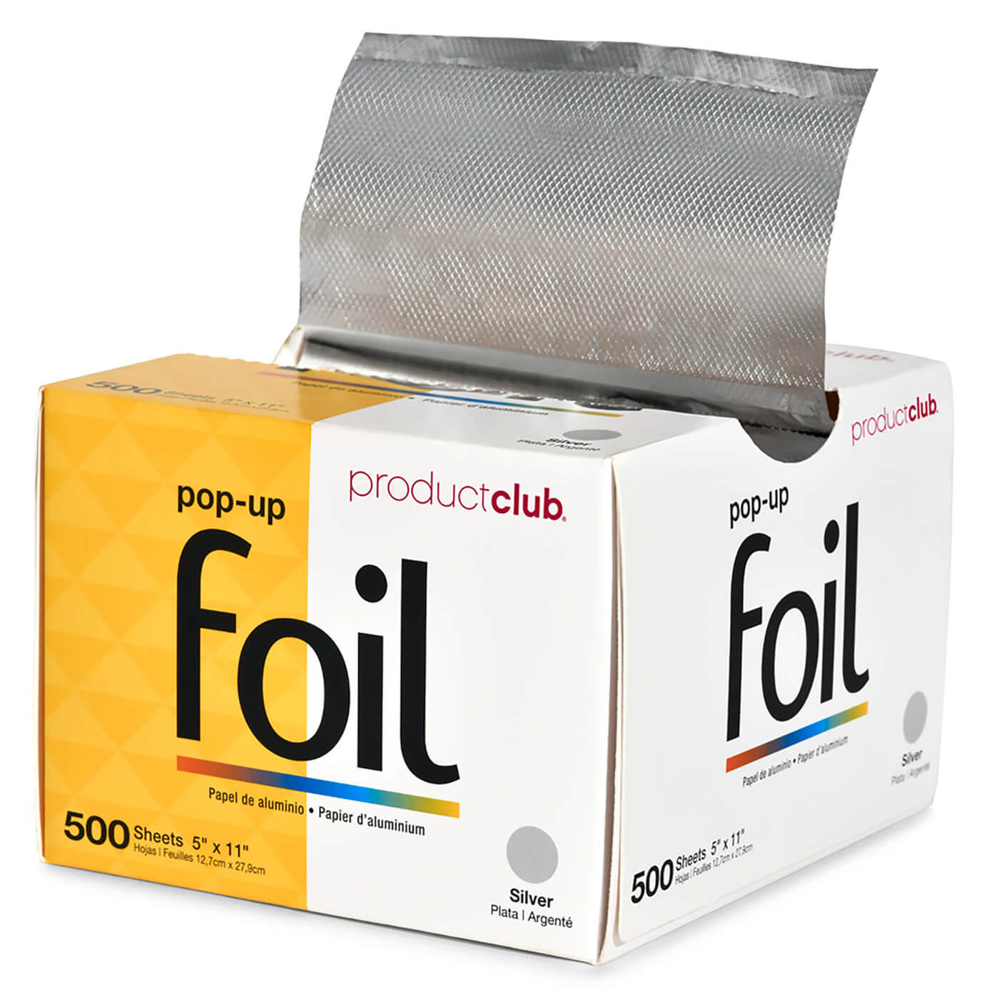5" x 11" Pop-Up Foil - 500 ct. Silver