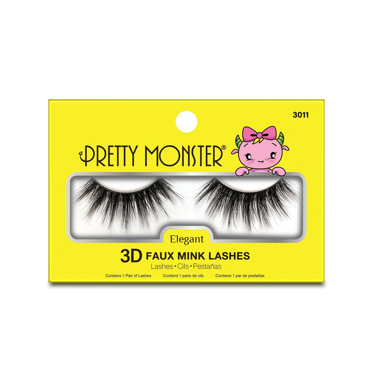 Pretty Monster Elegant 3D Faux Mink Lashes