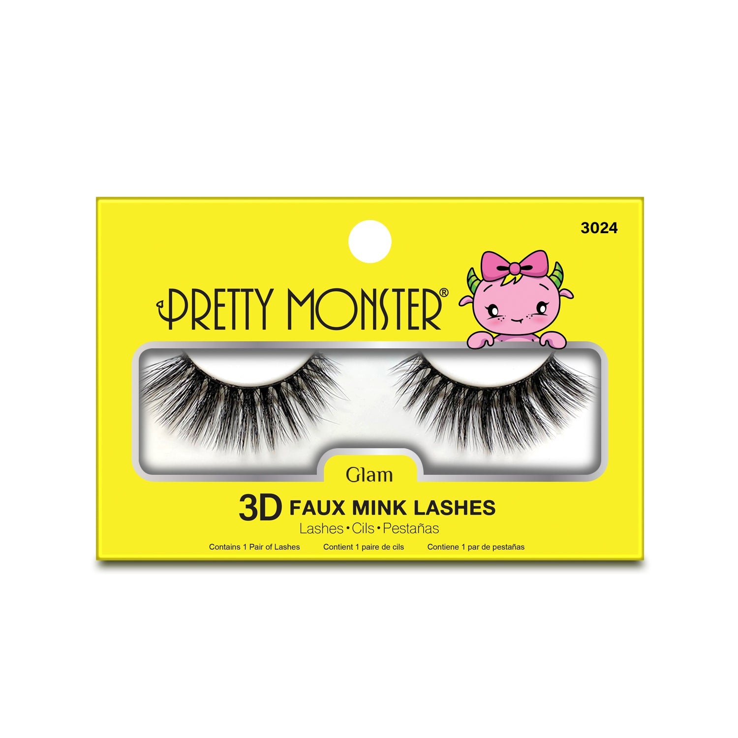 Pretty Monster Glam 3D Faux Mink Lashes