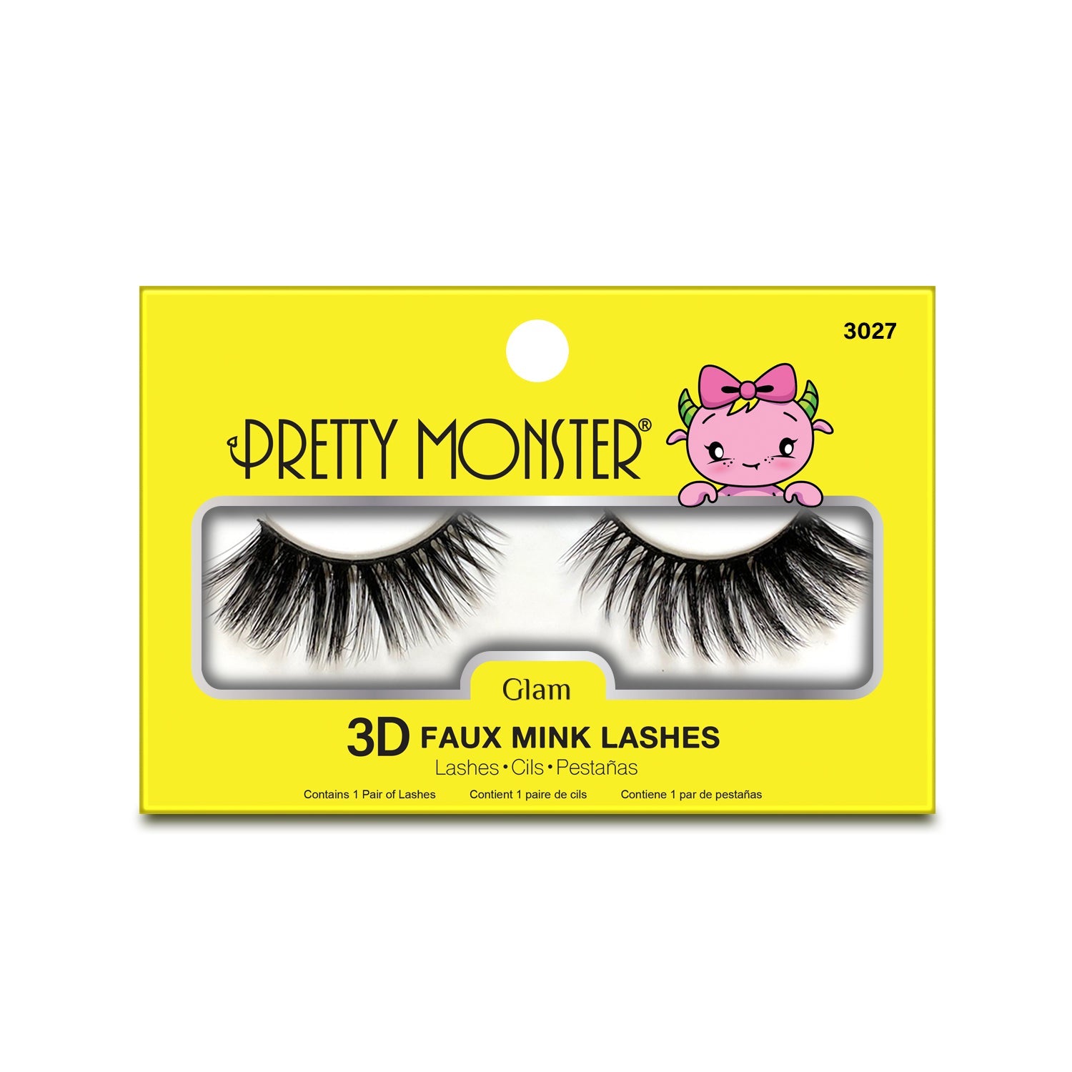 Pretty Monster Glam 3D Faux Mink Lashes