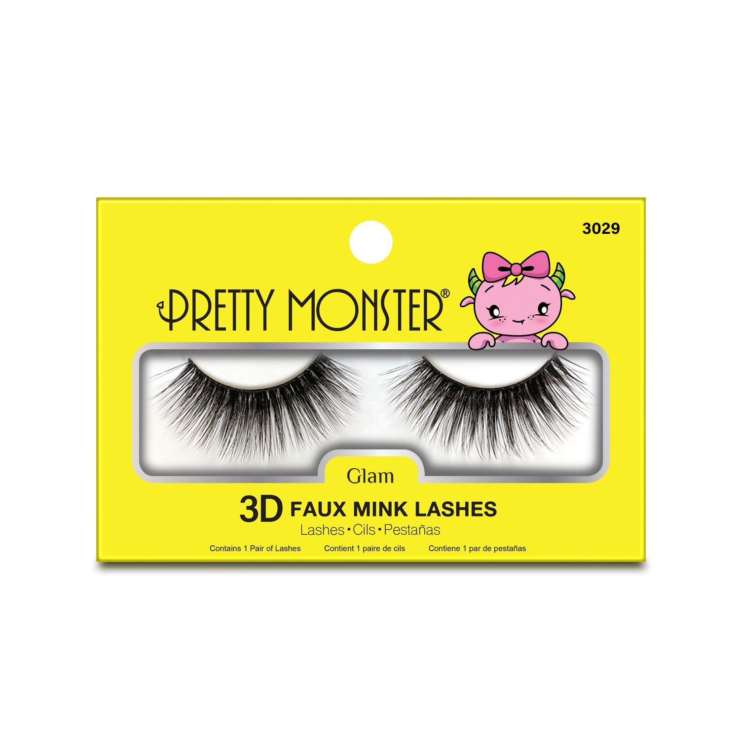 Pretty Monster Glam 3D Faux Mink Lashes