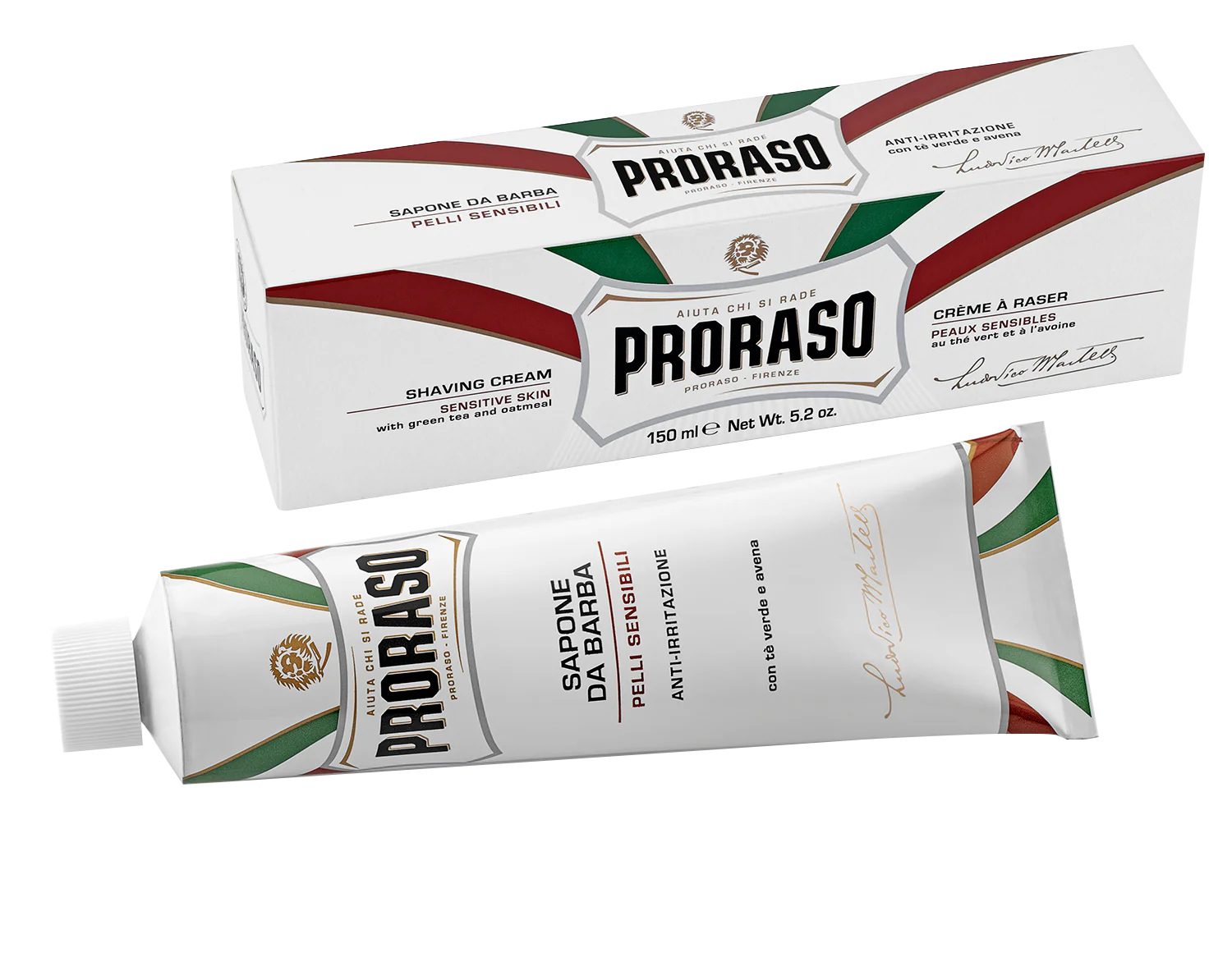 Proraso Crema De Afeitar En Tubo Blanco 150Ml