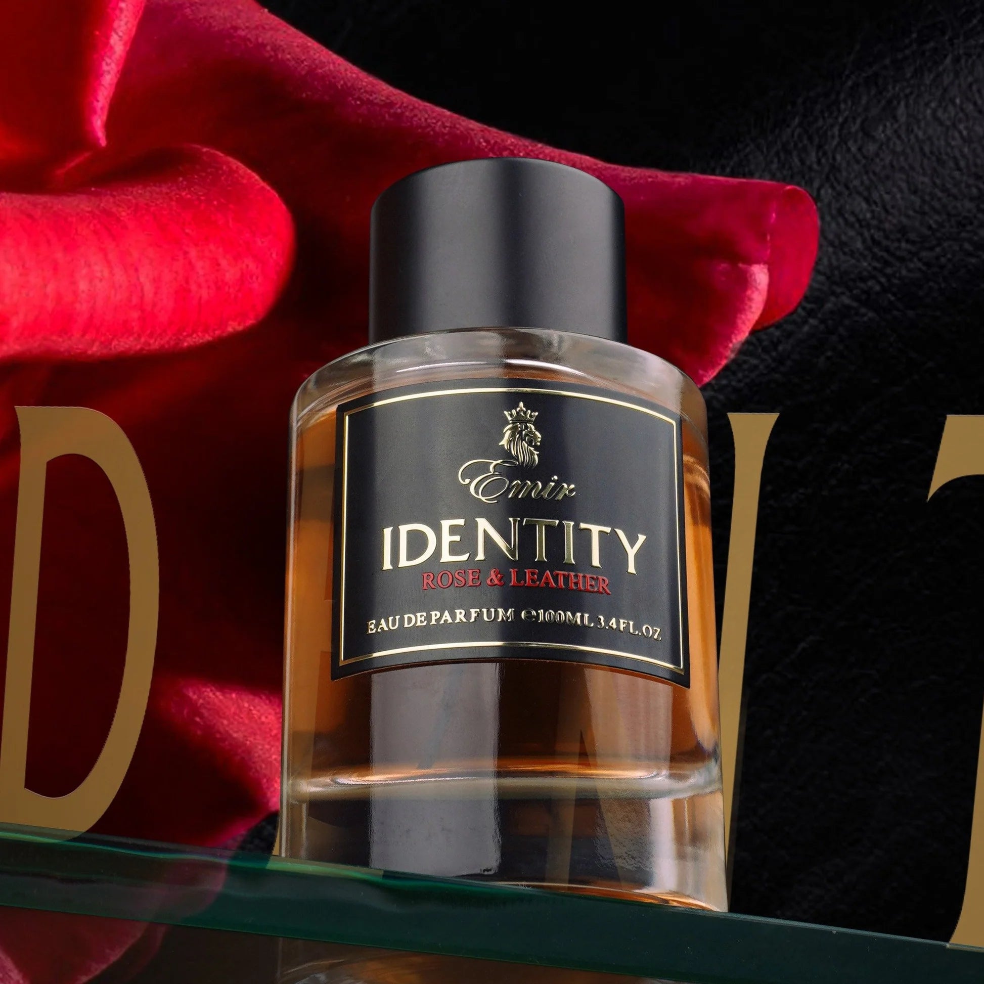 Paris Corner Rose & Leather Identify Emir M 100ml Boxed