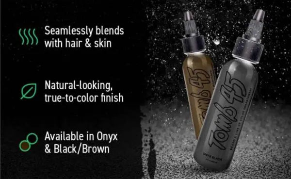 Tomb45 No Drip Color Brown/Black Hair Dye - Long-Lasting Formula For Vibrant Results