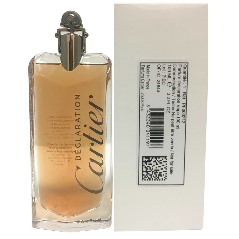 Tester - Cartier Declaration Parfum M 100ml Tester (Rare Selection)