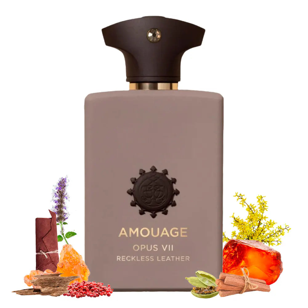 Amouage Opus VII Reckless Leather EDP M 100ml Boxed (Rare Selection)