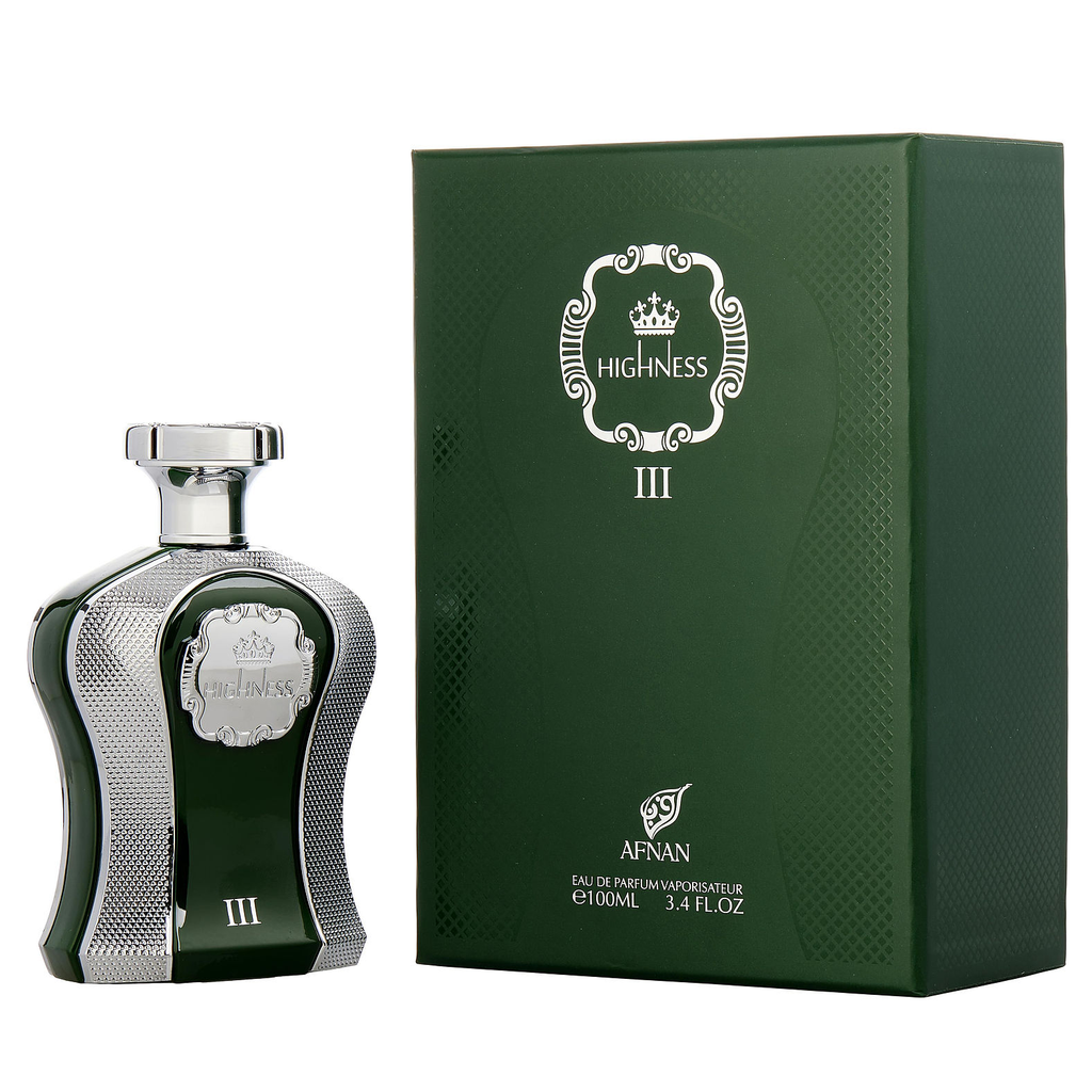 Afnan III His Highness Green EDP M 100ml Boxed (Rare Selection)