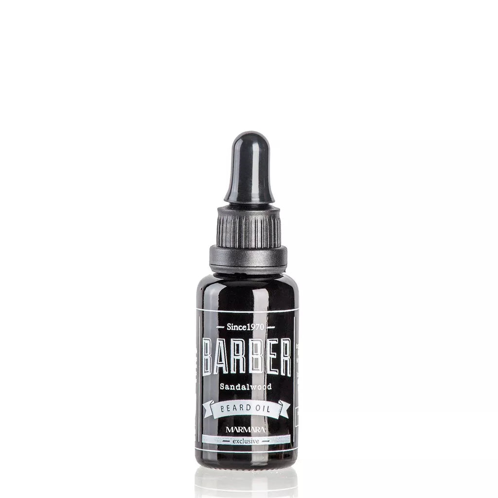 Marmara Barber Beard Oil 30Ml - Organic, All-Natural Formula For Healthy Beard Growth And Conditioning