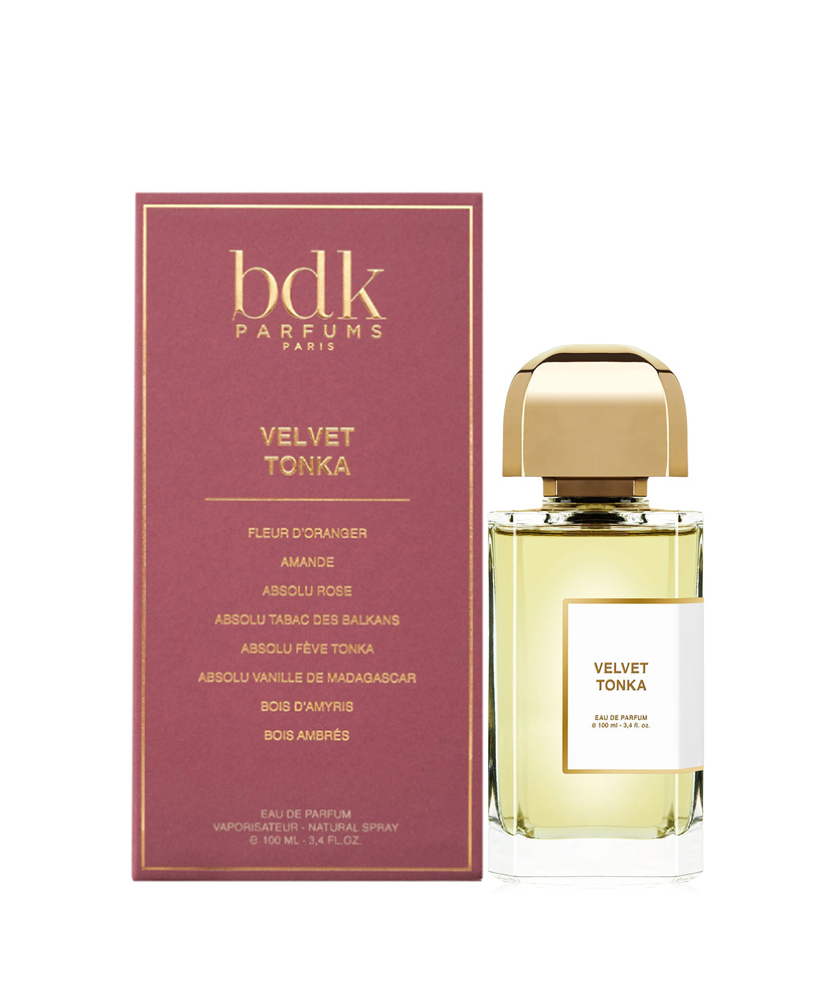 BDK Parfums Velvet Tonka EDP M 100ml Boxed (Rare Selection)