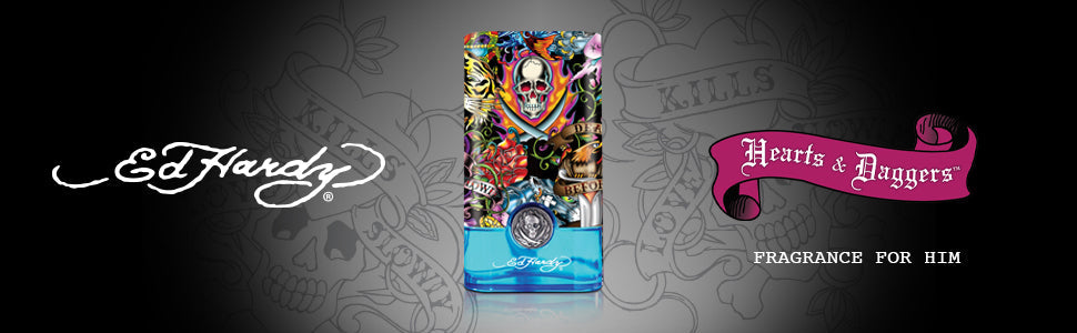 Ed Hardy Hearts & Daggers Men 100Ml Spray Boxed