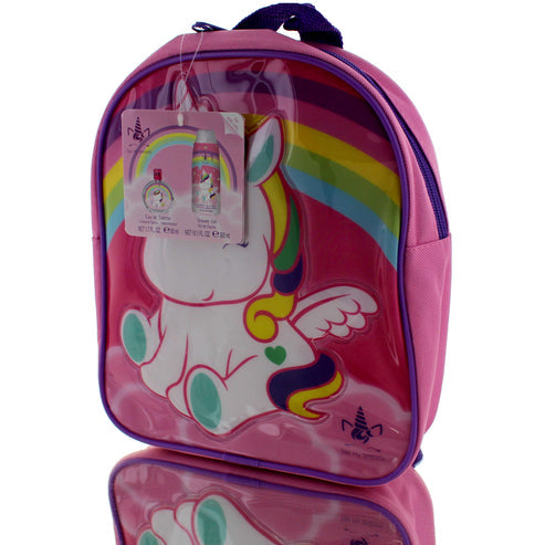 Set - Disney Eau My Unicorn (Backpack +EDT 50ml +SG 300ml) W 50ml GiftSet