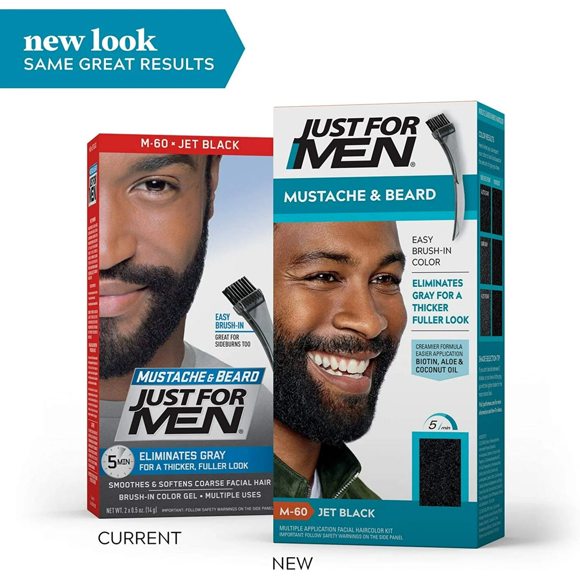 Just For Men Jet Black Mustache And Beard Dye