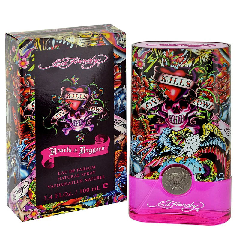 Ed Hardy Hearts Daggers W 50ml Boxed