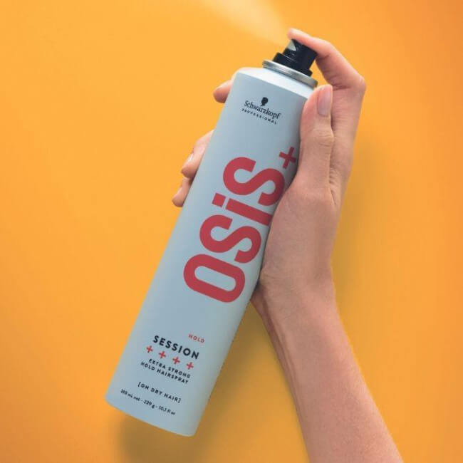 Schwarzkopf Osis+ Session Hold Fixation Extra Strong Hair Spray, 500ml