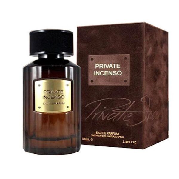 Fragrance World Private Incenso EDP M 100ml Boxed (Rare Selection)