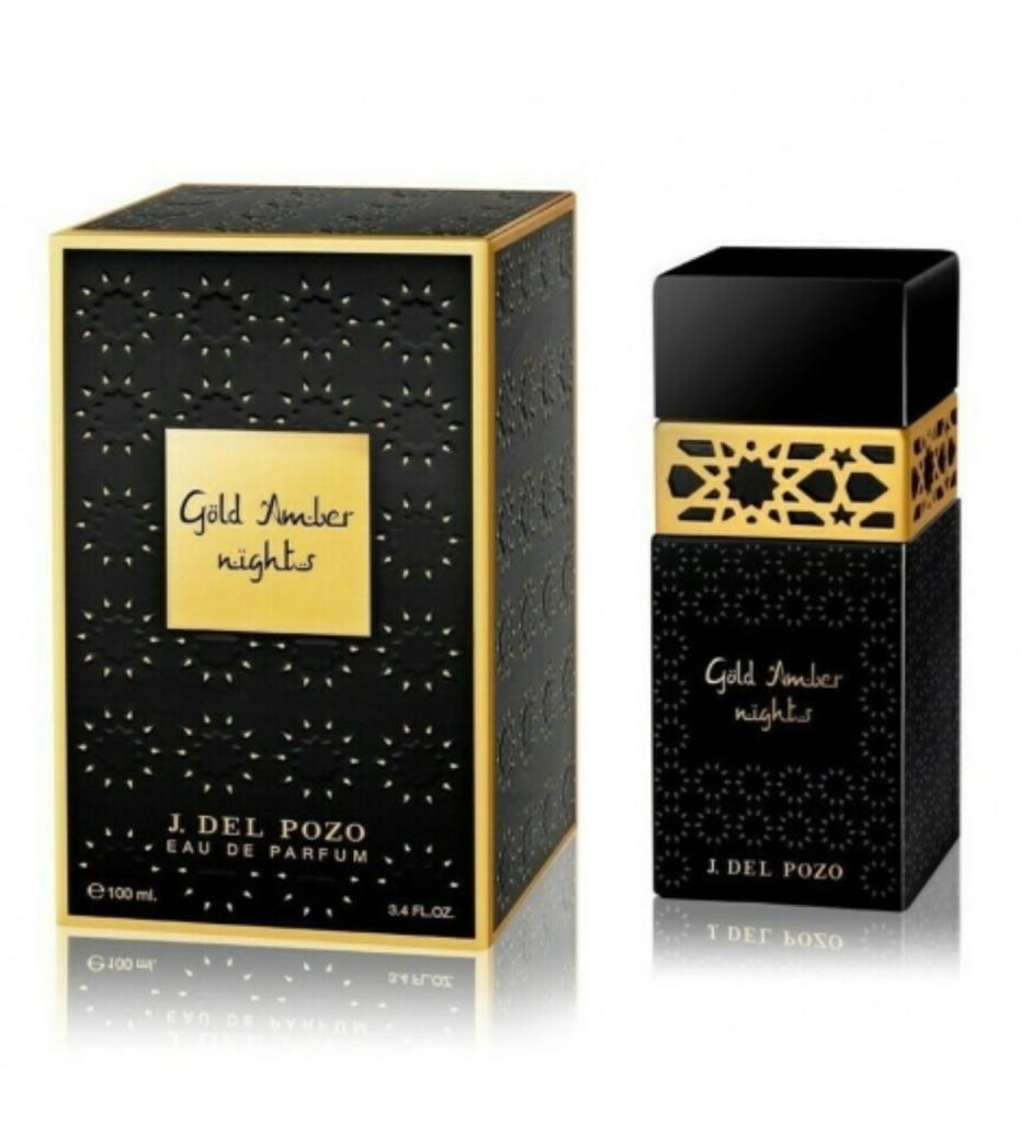 J. Del Pozo Gold Amber Nights M EDP 100ml Boxed