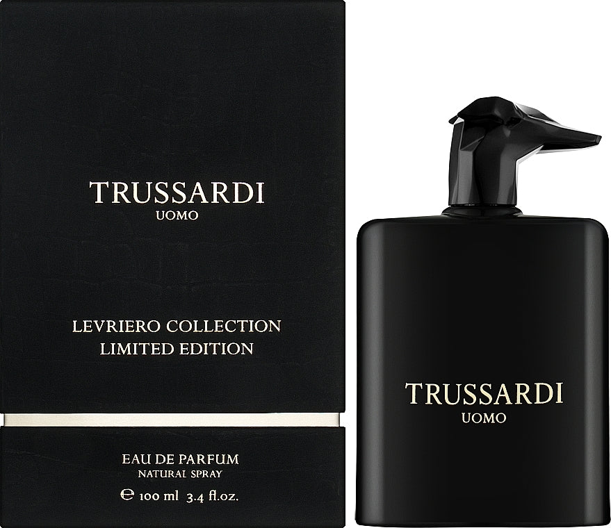 Trussardi Uomo Levriero Collection Limited Edition (BLACK CAP) EDP M 100ml Boxed (Rare Selection)