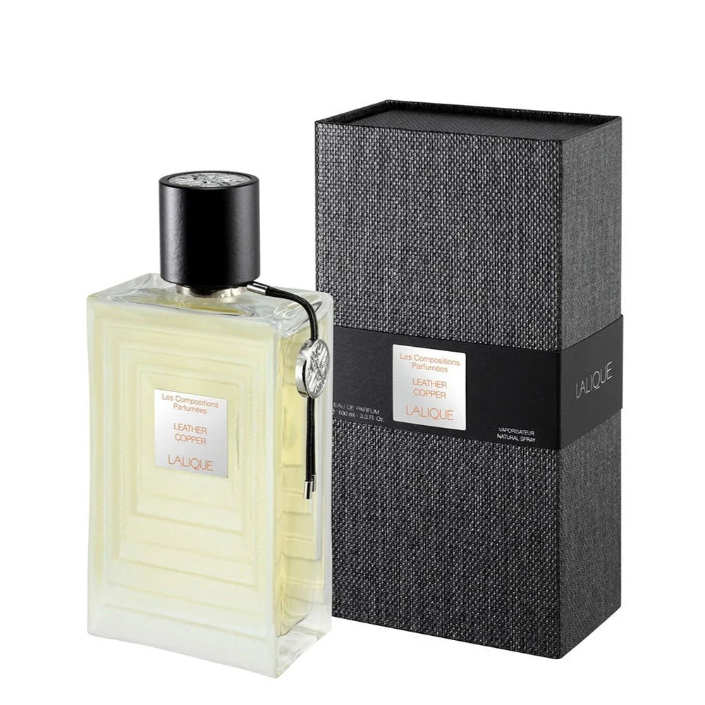 Lalique Les Compositions Parfumees Leather Copper Edp 100ml Boxed