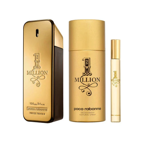 Paco Rabanne 1 Million M 100ml Gift Set (Travel)