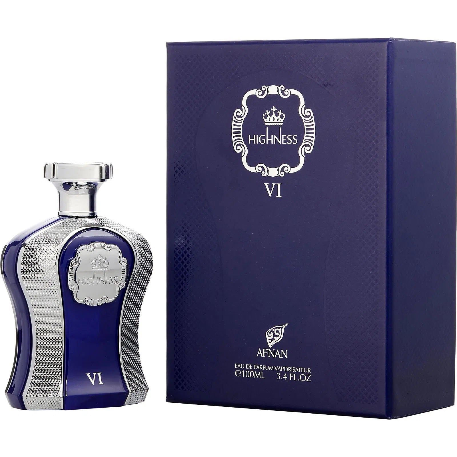 Afnan VI His Highness Blue EDP M 100ml Boxed (Rare Selection)