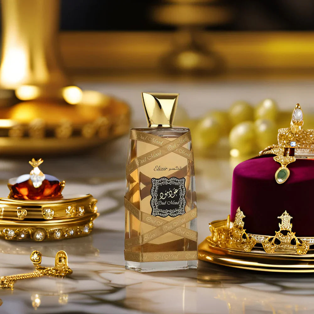 Lattafa Oud Mood Elixir Edp 100ml Boxed
