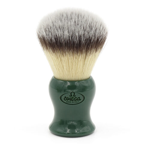 Omega Brush Series - Synthetic Shaving Brush With Carton Case