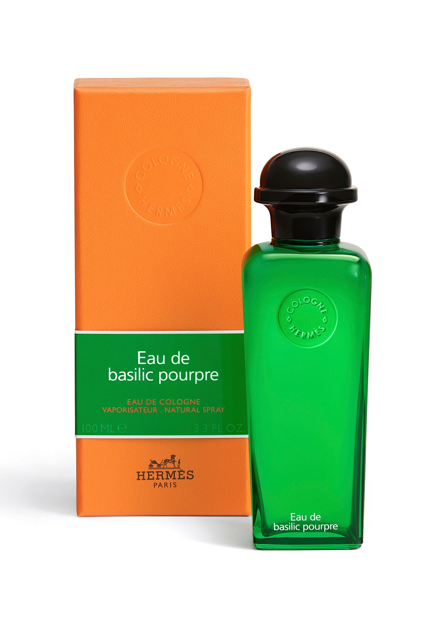 Hermes Eau de Basilic Pourpre EDC M 100ml Boxed