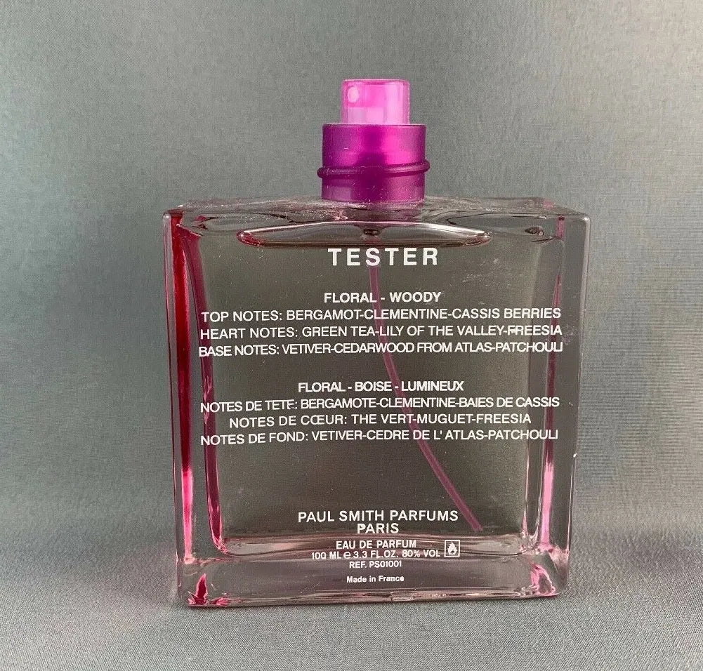 Tester - Paul Smith W 100ml Tester (Rare Selection)