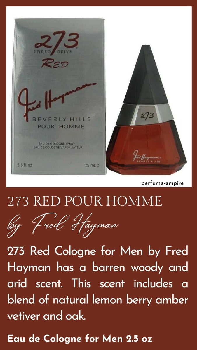 Fred Hayman 273' Red W 75Ml Cologne