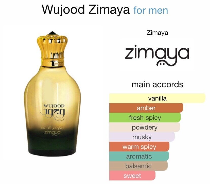 Afnan Zimaya "Wujood" EDP M 100ml Boxed