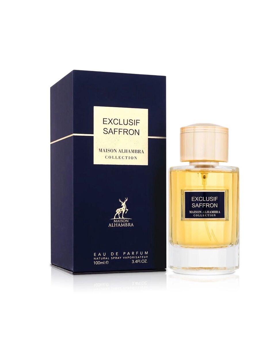 Lattafa Alhambra Exclusif Saffron EDP M 100ml Boxed
