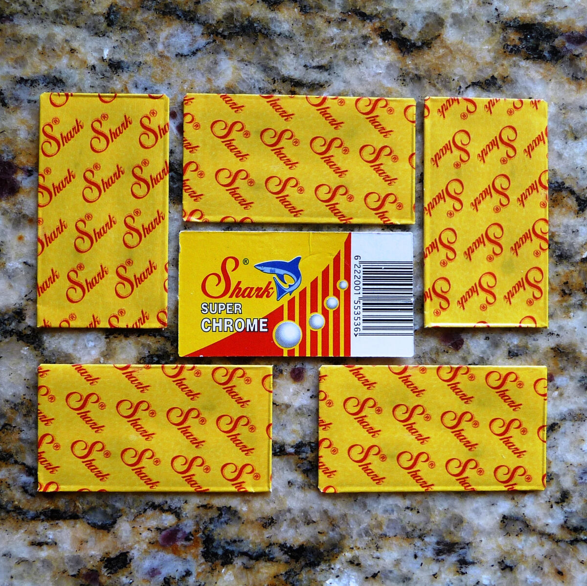 Shark Super Chrome Double Edge Blades 100Ct