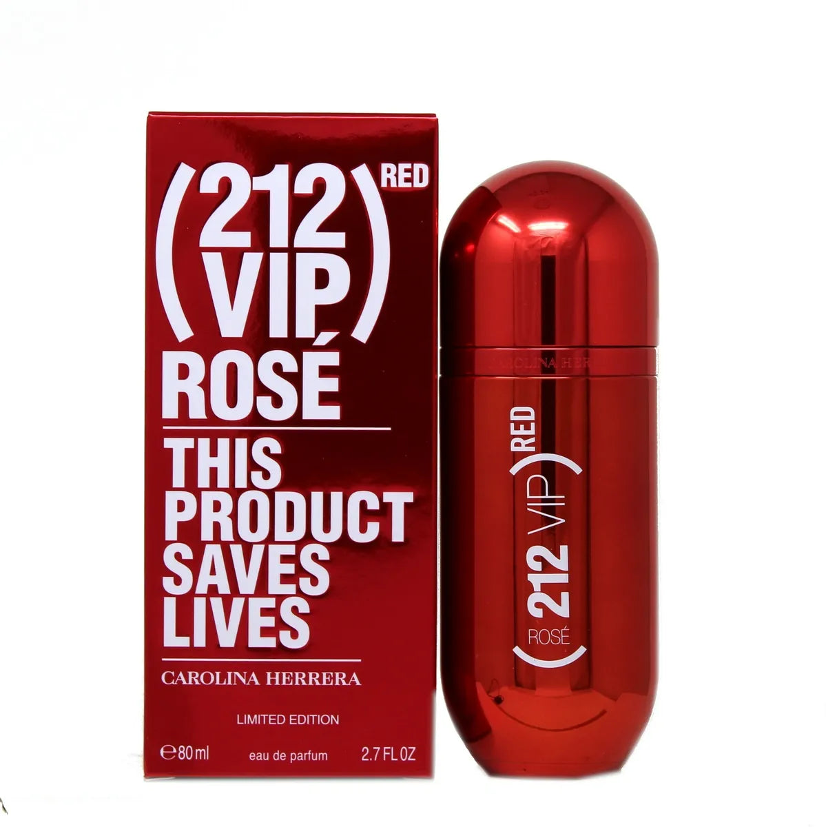 212 VIP Rose Red W 80ml Boxed