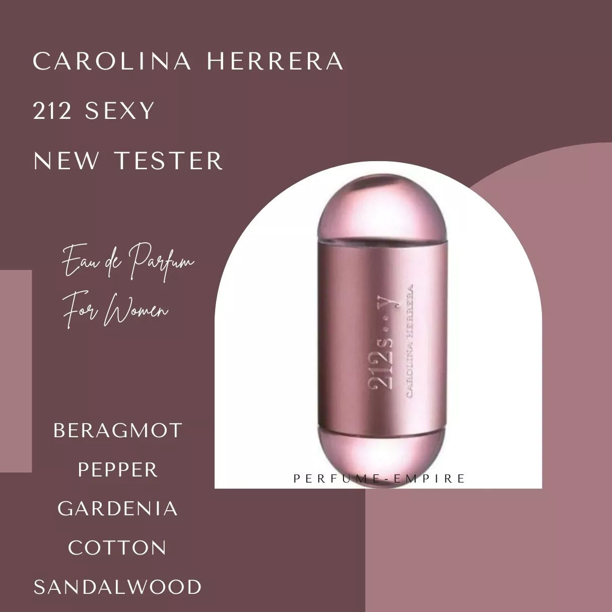 212 Sexy by Carolina Herrera W 100ml Tester