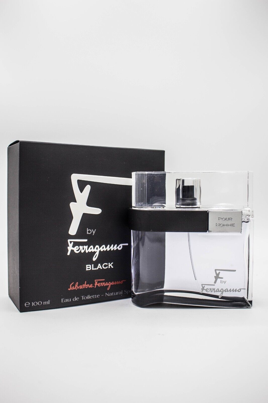 Salvatore Ferragamo ''F Black'' M 100ml Spray Boxed