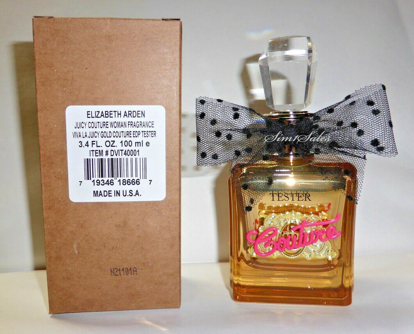 Tester - Juicy Couture Viva La Juicy Gold Couture W 100ml Tester (with cap)