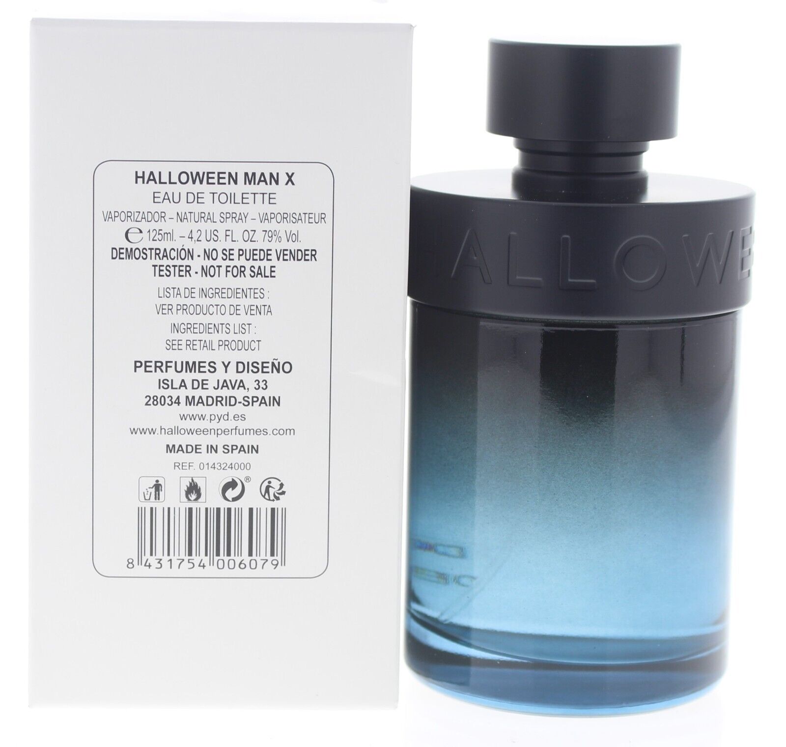 Tester - Halloween Man X M 100ml Tester