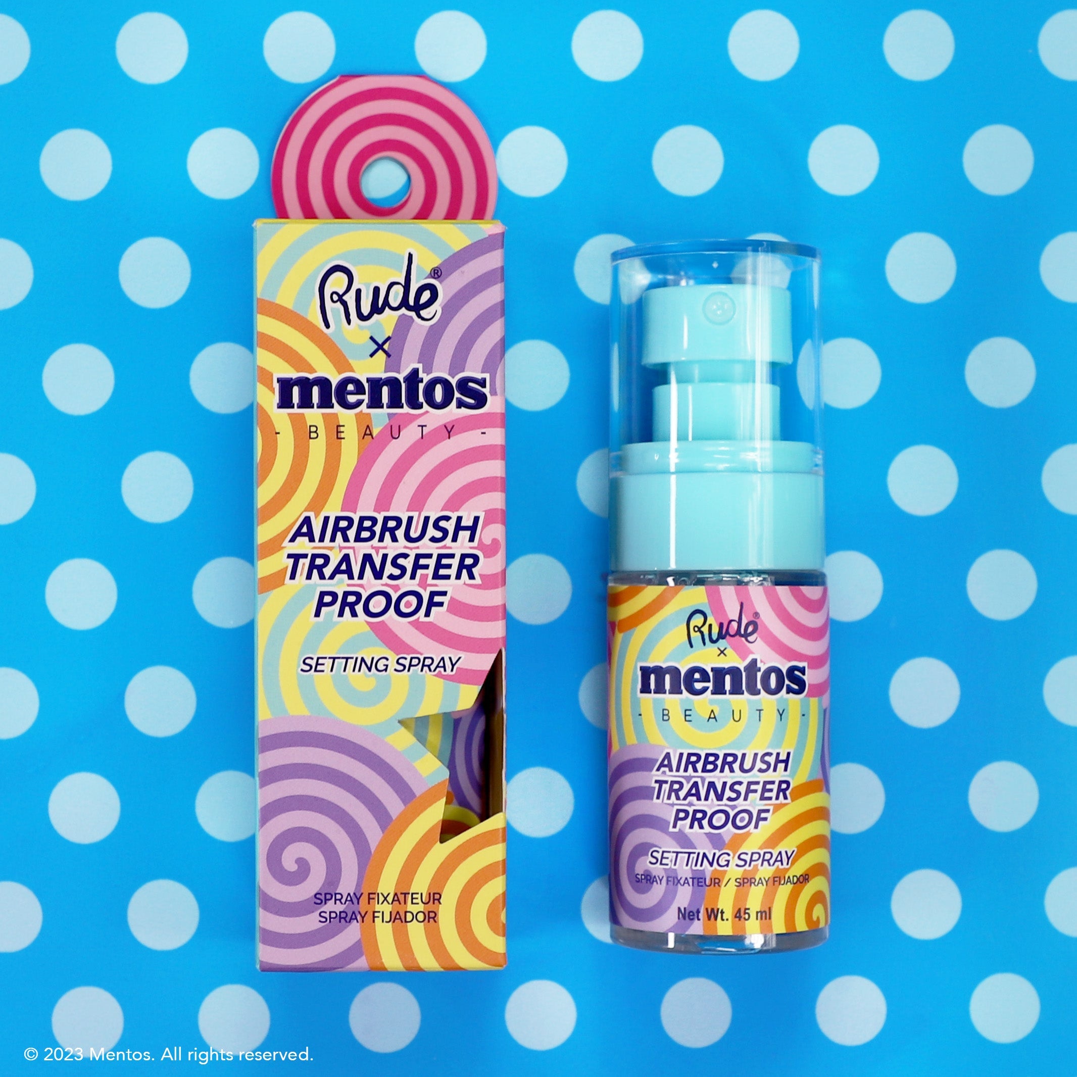 RUDE Mentos Airbrush Transfer Proof Setting Spray