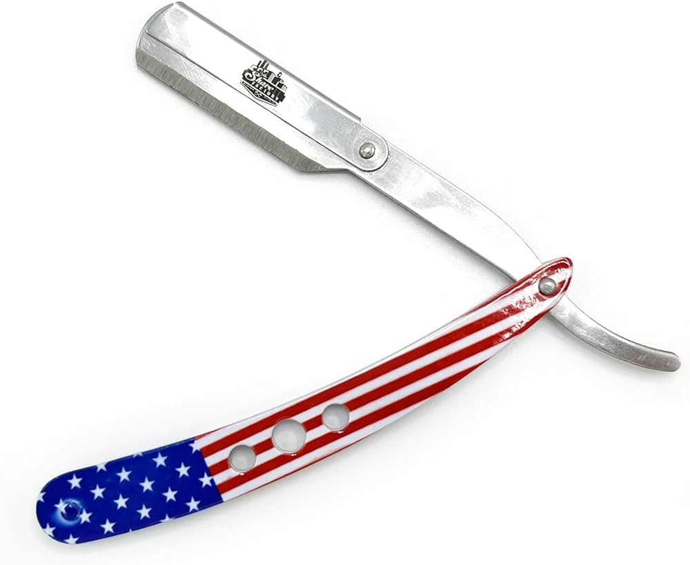 The Shave Factory Metal St Razor Usa Flag